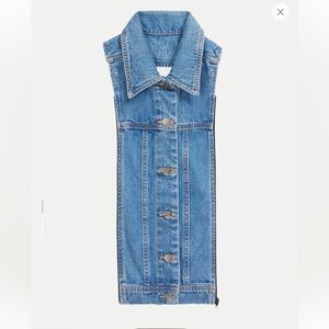 NWT Veronica Beard Slate Denim Dickey